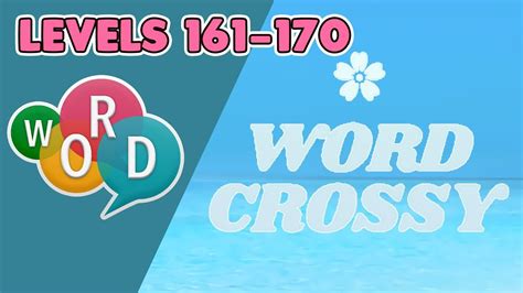 word crossy levels.